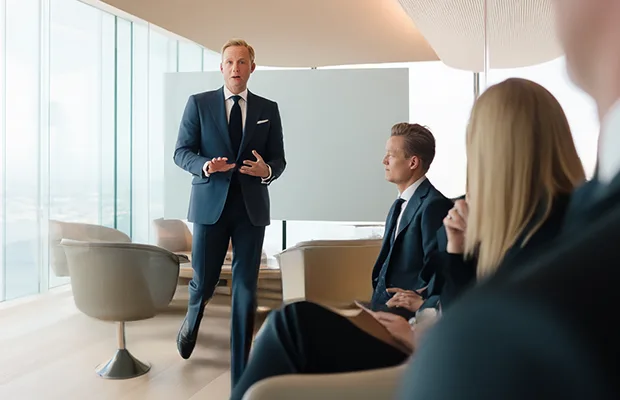 Vi strävar efter att bygga en kreativ miljö.